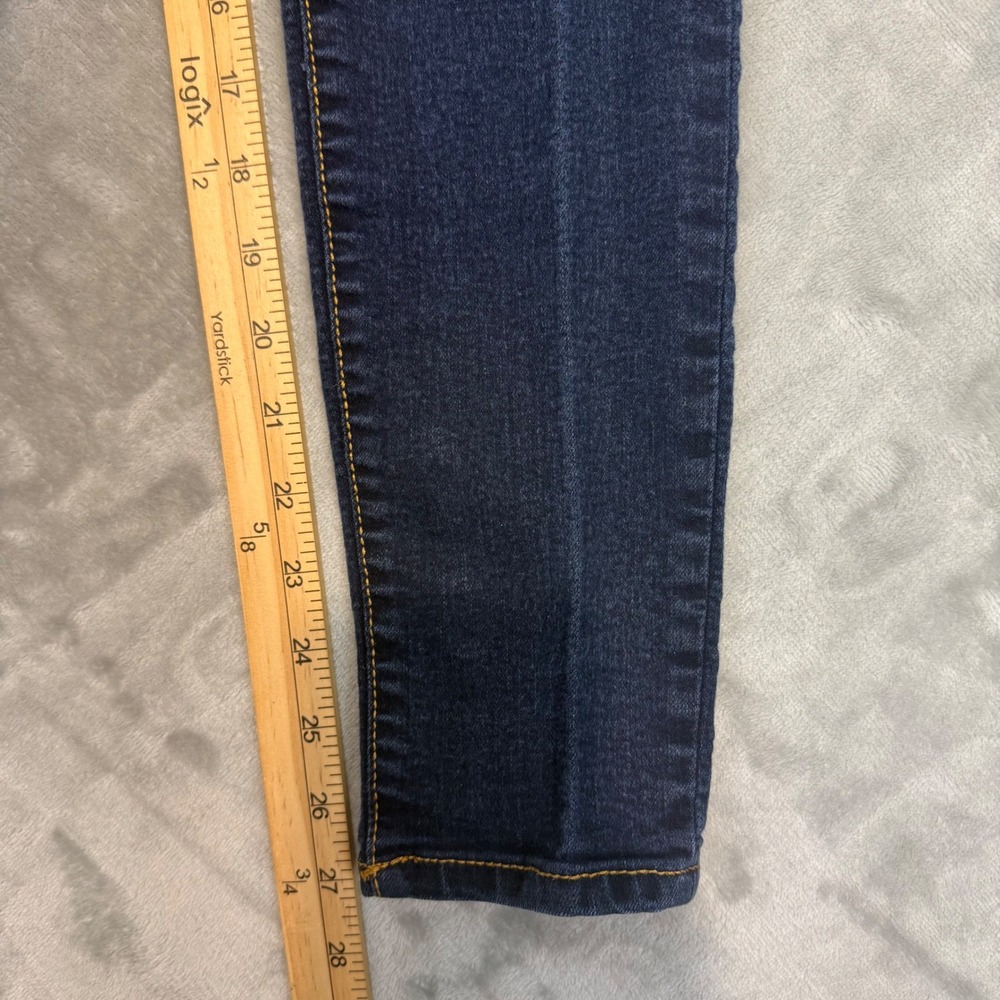 Refuge Women Size 6 Skin Tight Legging Jeans Dark Wash Low Rise Skinny Denim - Picture 6 of 10